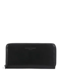 Hera Sally Geldbörse fein genarbtes Leder schwarz