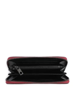 Hera Sally Geldbörse fein genarbtes Leder rot