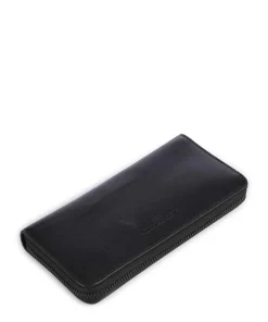 Hera Sally Sheep Natural RFID Geldbörse Schafsleder schwarz