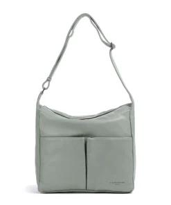 Hera Sheep Natuarl M Beuteltasche Schafsleder graugrün