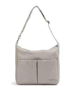 Hera Sheep Natuarl M Beuteltasche Schafsleder beige/weiß