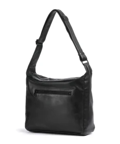 Hera Sheep Natuarl M Beuteltasche Schafsleder schwarz