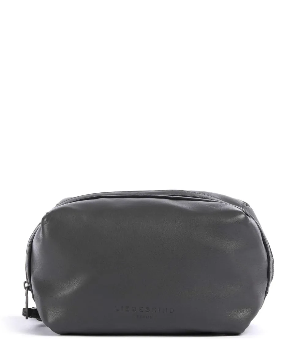 Hera Sheep Natural Kosmetiktasche dunkelgrau 18 cm