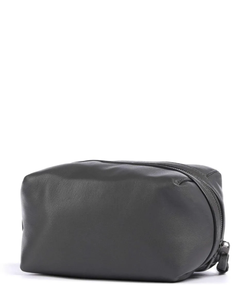 Hera Sheep Natural Kosmetiktasche dunkelgrau 18 cm