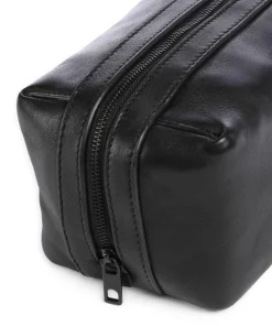 Hera Sheep Natural Kosmetiktasche schwarz 20 cm