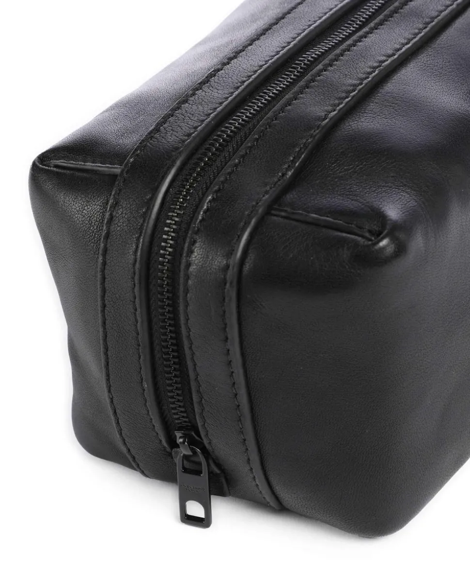 Hera Sheep Natural Kosmetiktasche schwarz 20 cm