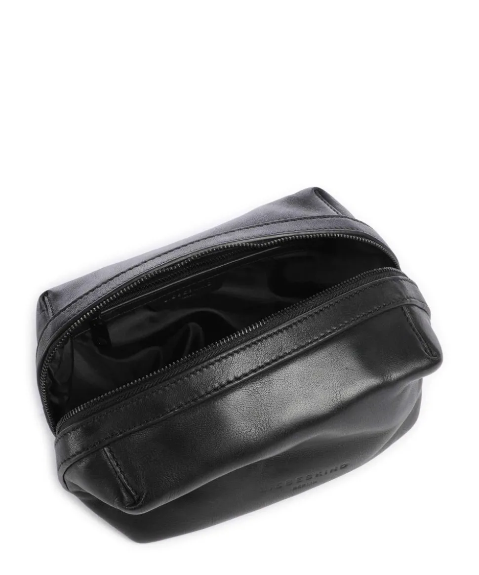 Hera Sheep Natural Kosmetiktasche schwarz 20 cm