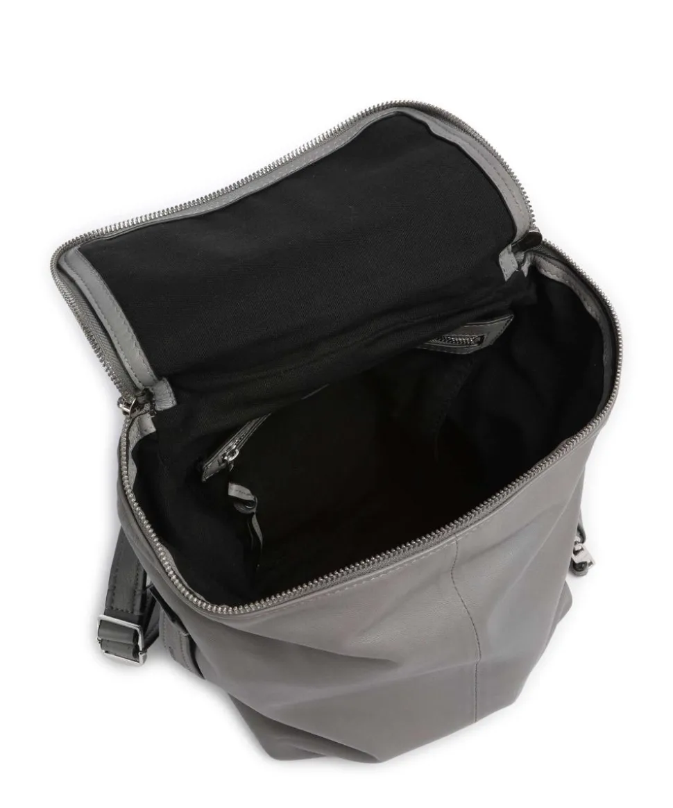 Hera Sheep Natural S Rucksack Schafsleder grau