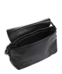 Hera Sheep Natural S Umhängetasche Schafsleder schwarz