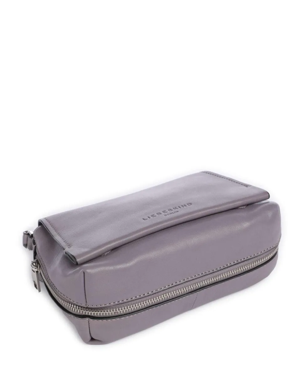 Hera Sheep Natural S Umhängetasche Schafsleder violett