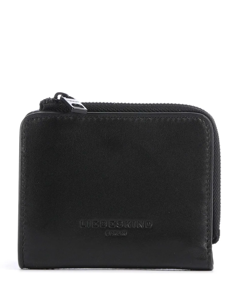 Hera Toni RFID Geldbörse fein genarbtes Rindsleder schwarz