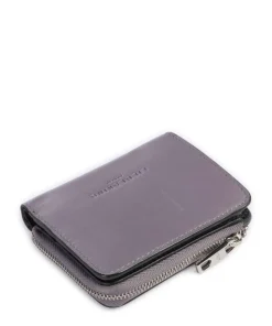 Hera Toni RFID Geldbörse fein genarbtes Rindsleder violett