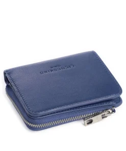 Hera Toni Sheep Natural Geldbörse Schafsleder dunkelblau