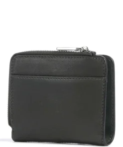 Hera Toni Sheep Natural Geldbörse Schafsleder dunkelgrün