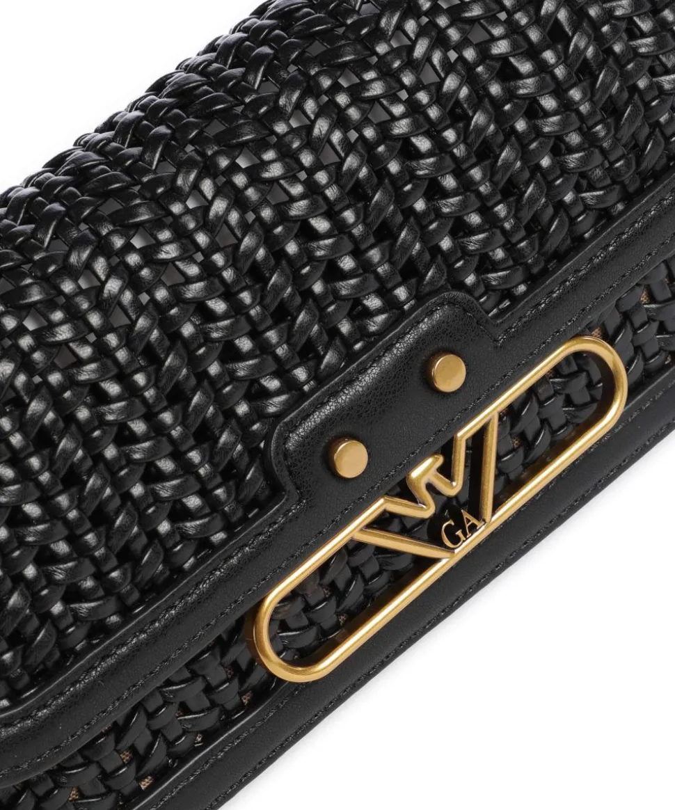 Hera Umhängetasche Lederimitat schwarz