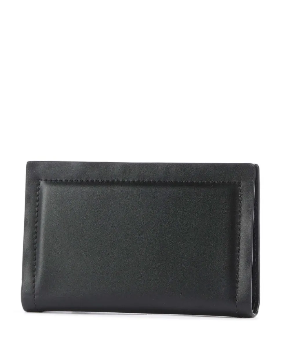 Heritage Lane Geldbörse fein genarbtes Rindsleder schwarz