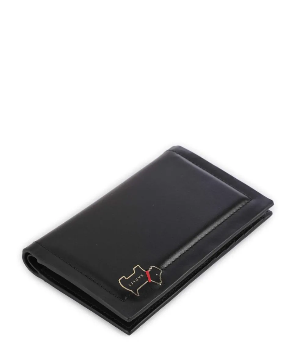 Heritage Lane Geldbörse fein genarbtes Rindsleder schwarz