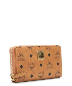 Heritage Line Geldbörse Lederimitat cognac