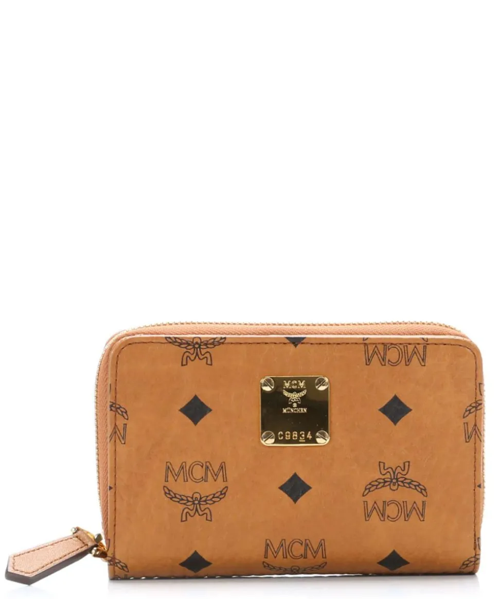 Heritage Line Geldbörse Lederimitat cognac