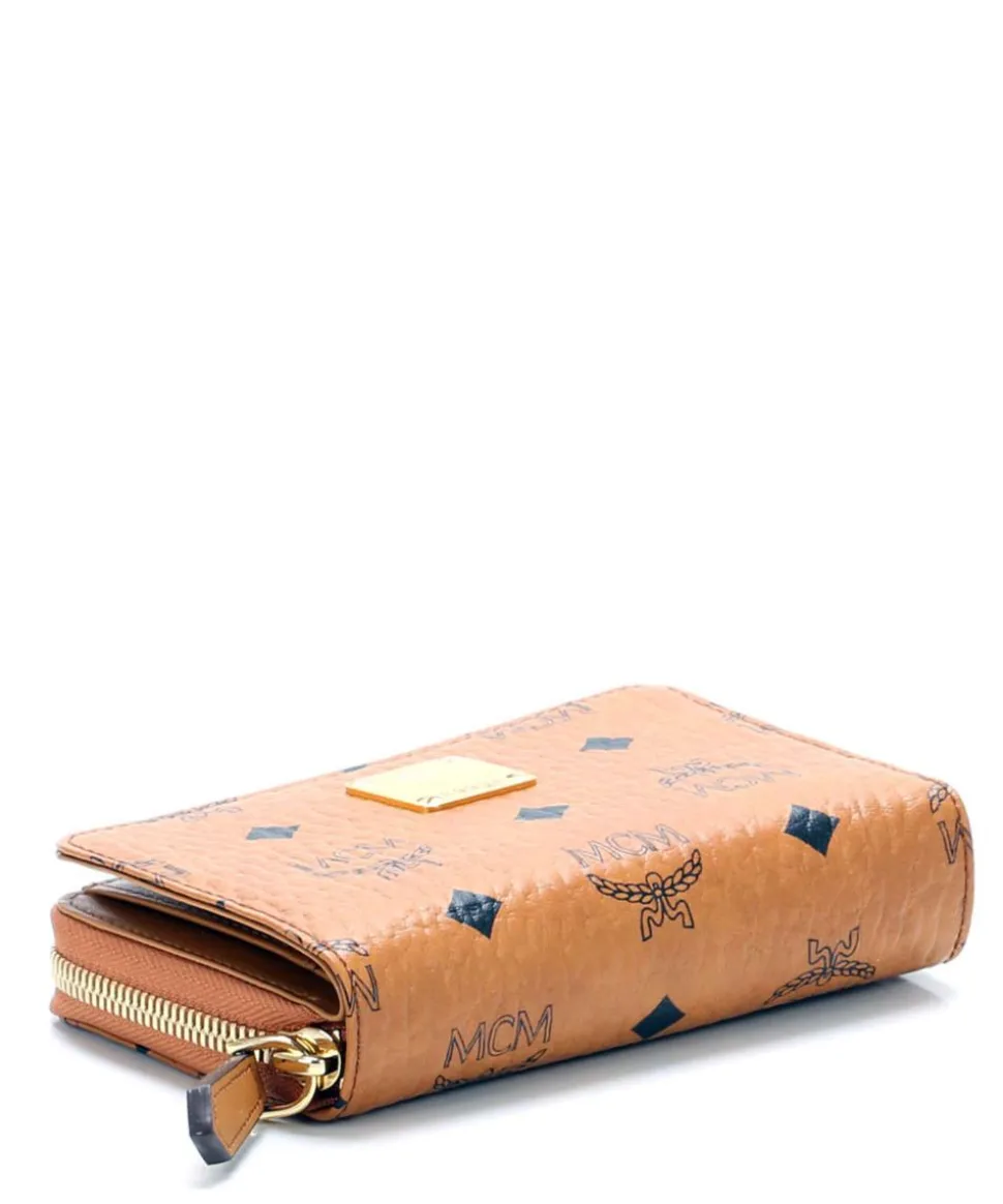 Heritage Line Geldbörse Lederimitat cognac