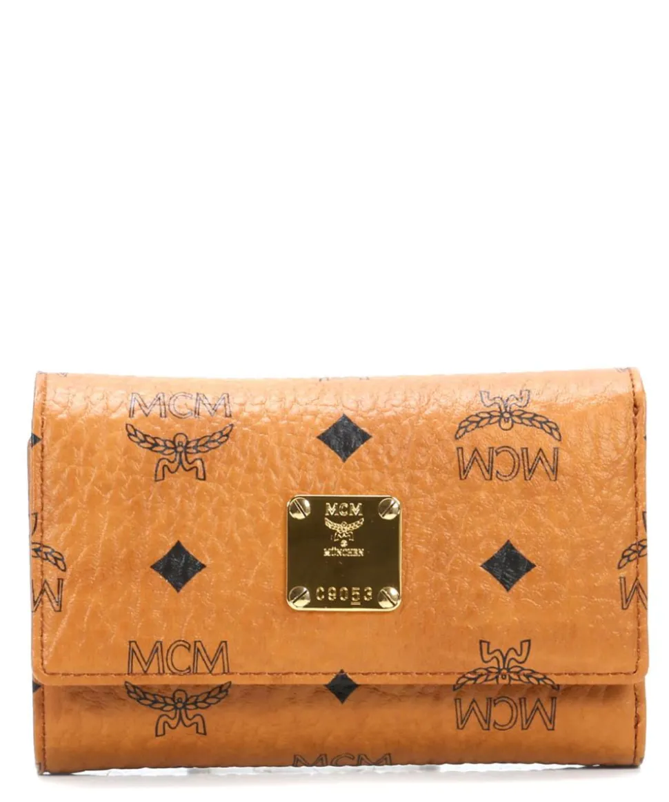 Heritage Line Geldbörse Lederimitat cognac