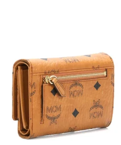 Heritage Line Geldbörse Lederimitat cognac