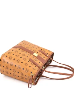 Heritage Line Shopper Lederimitat cognac