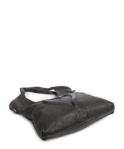 Herzweg 6 Shopper genarbtes Leder dunkelgrün