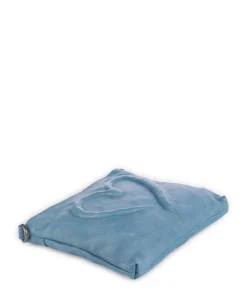 Herzweg 4 Umhängetasche genarbtes Leder navy