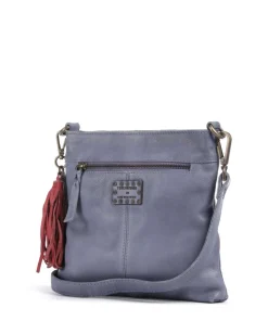 Herzweg 4 Umhängetasche genarbtes Leder lavendel