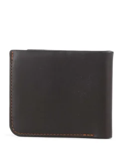 Hide & Seek RFID Geldbörse fein genarbtes Leder dunkelbraun