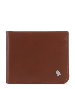 Hide & Seek RFID Geldbörse fein genarbtes Leder braun