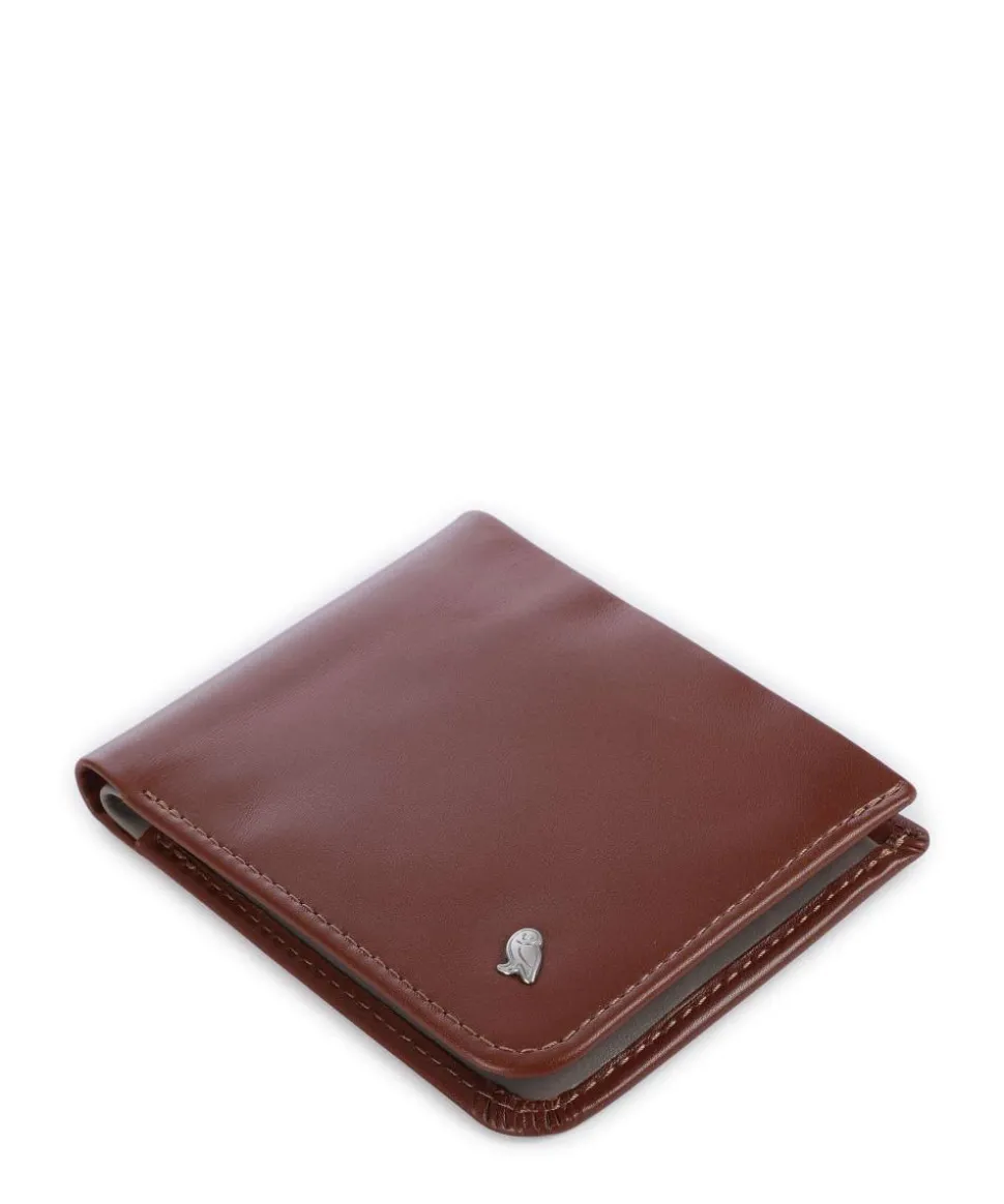 Hide & Seek RFID Geldbörse fein genarbtes Leder braun