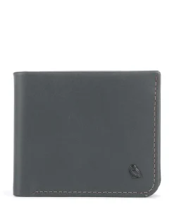 Hide & Seek RFID Geldbörse fein genarbtes Leder graugrün