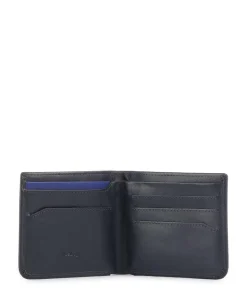 Hide & Seek RFID Geldbörse fein genarbtes Leder navy