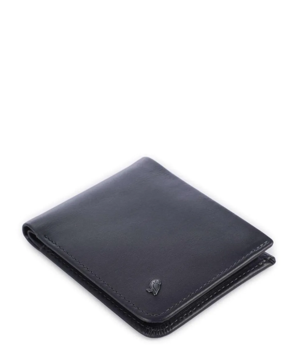 Hide & Seek RFID Geldbörse fein genarbtes Leder navy