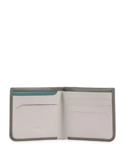 Hide & Seek RFID Geldbörse fein genarbtes Leder olivgrün