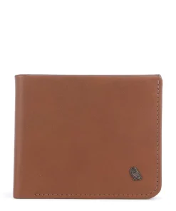 Hide & Seek RFID Geldbörse fein genarbtes Leder karamellbraun