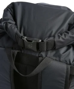 High Coast 26 Rolltop Rucksack recyceltes Nylon schwarz