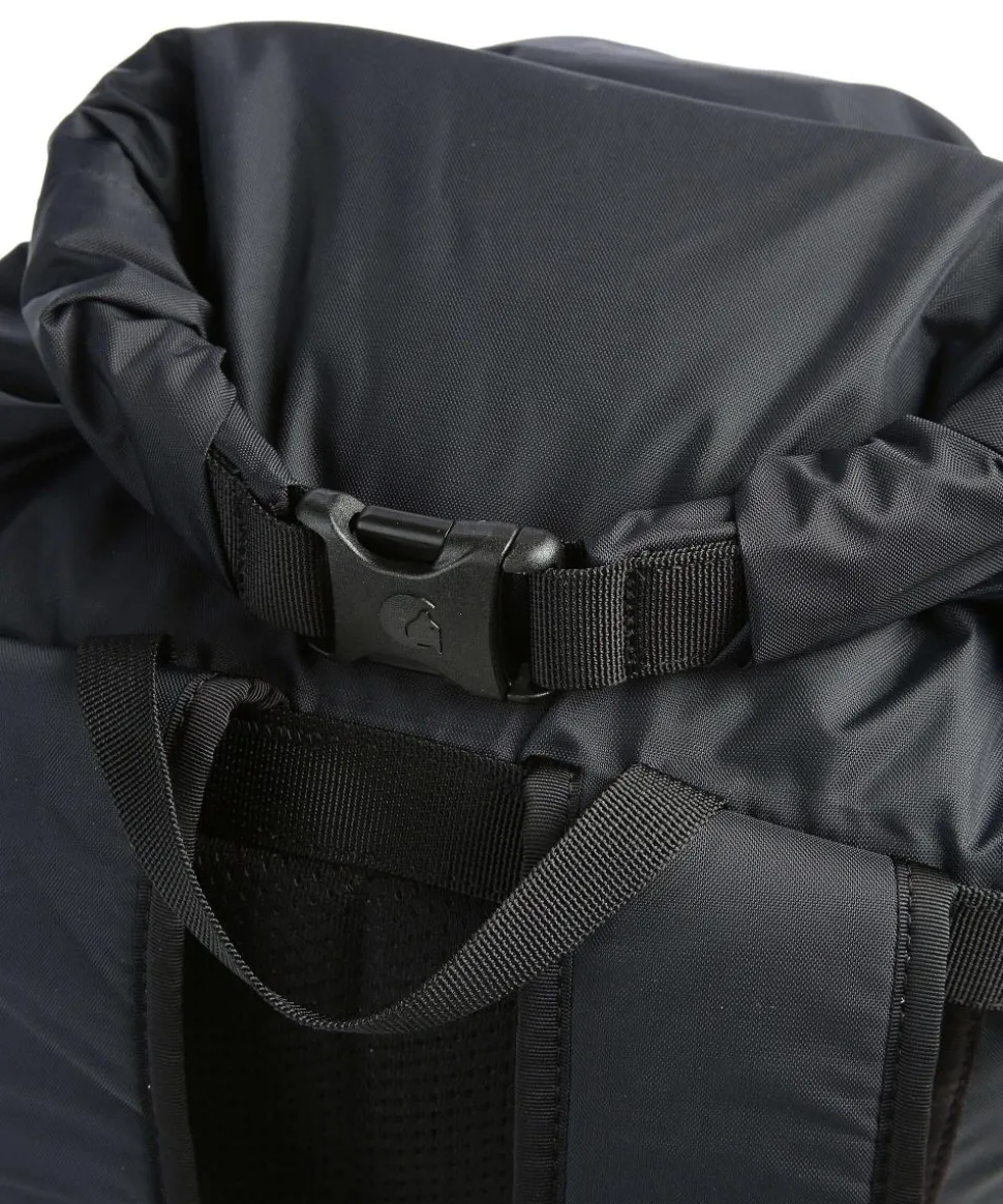 High Coast 26 Rolltop Rucksack recyceltes Nylon schwarz