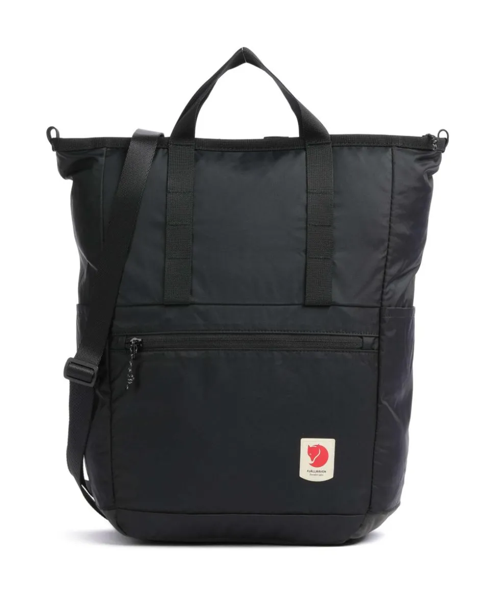 High Coast Rucksack-Tasche 15″ recyceltes Nylon schwarz