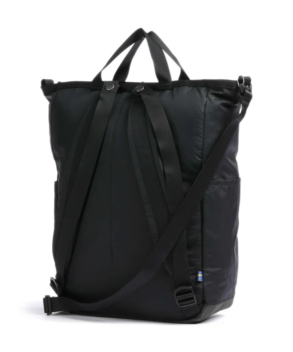 High Coast Rucksack-Tasche 15″ recyceltes Nylon schwarz