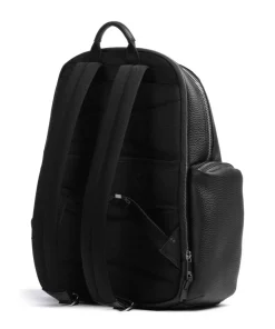 Highway Rucksack 13″ genarbtes Rindsleder schwarz