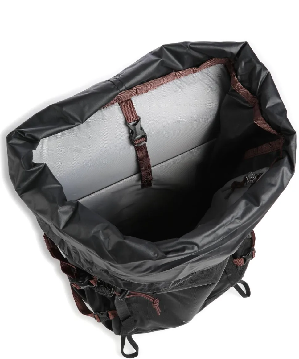 Hike Mountain Wanderrucksack recyceltes Nylon schwarz