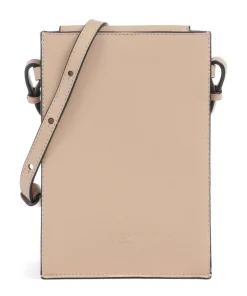 Hilla Handytasche Schafsleder beige