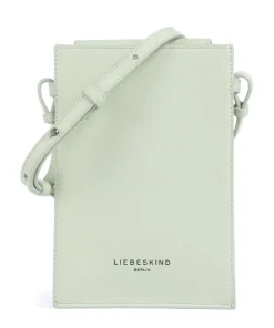 Hilla Handytasche Schafsleder mintgrün