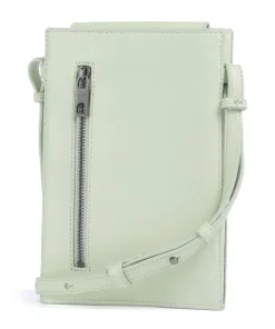 Hilla Handytasche Schafsleder mintgrün