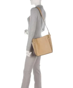 Hilla Kodiaq Sheep M Beuteltasche Lammleder beige