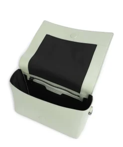 Hilla M Umhängetasche fein genarbtes Leder mintgrün