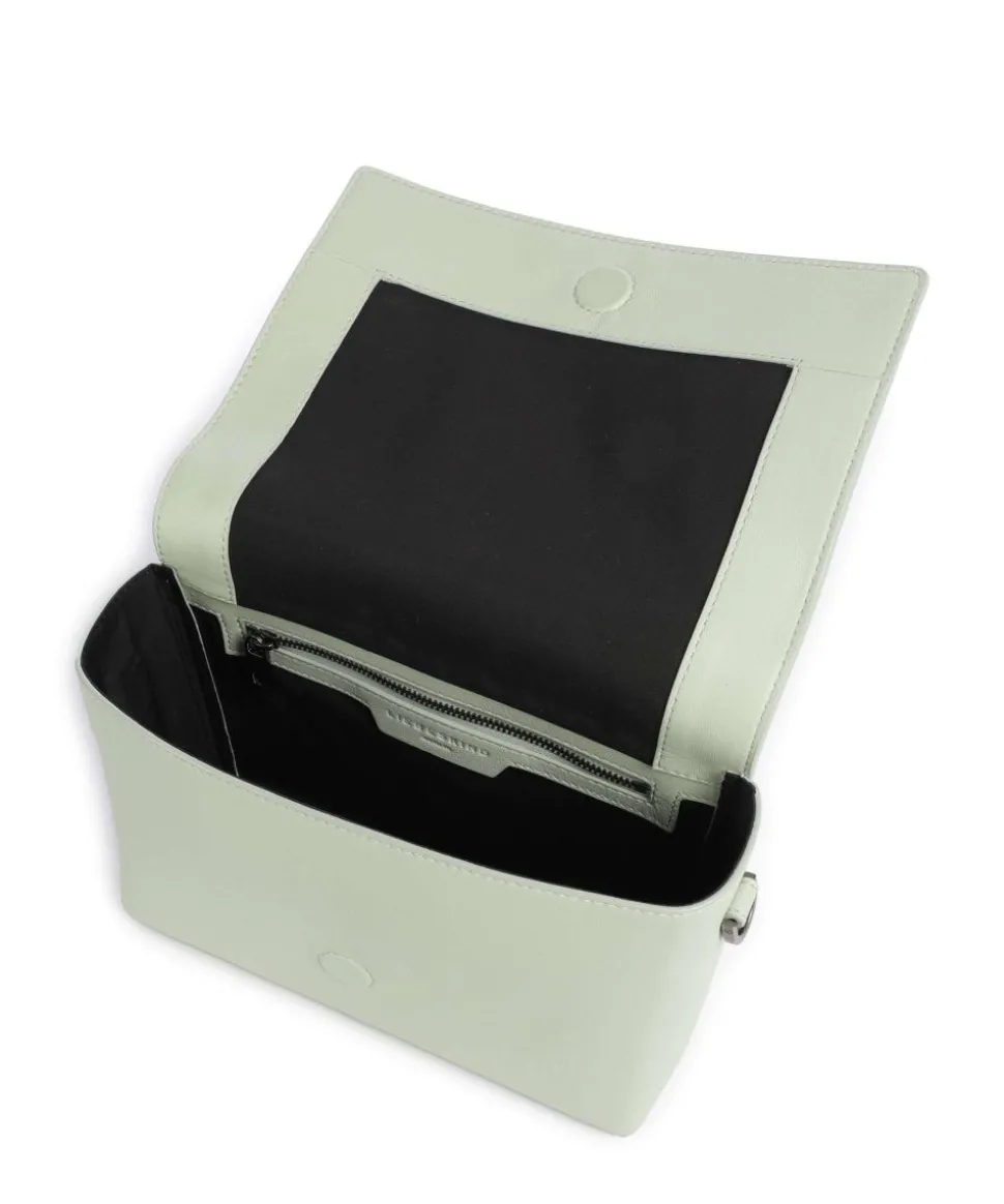 Hilla M Umhängetasche fein genarbtes Leder mintgrün